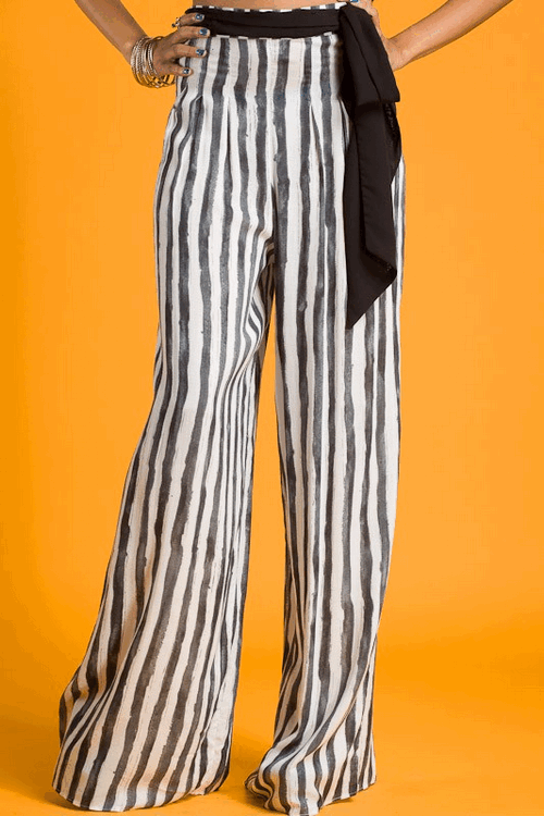 Printed Palazzo Pants